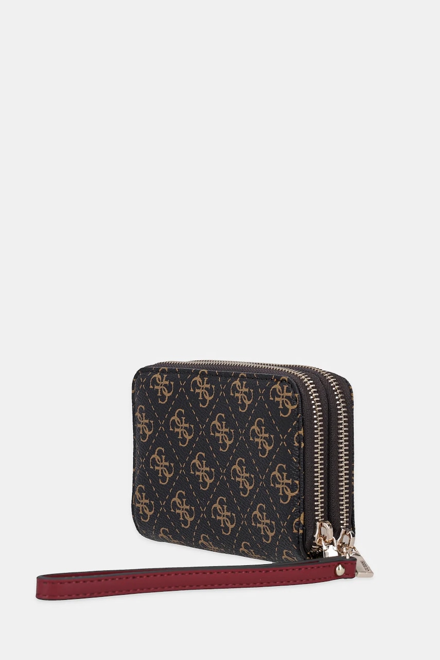 Кошелек Guess LAUREL женский цвет коричневый SWQE85 00164 Кошелек Guess LAUREL женский цвет коричневый SWQE85 00164