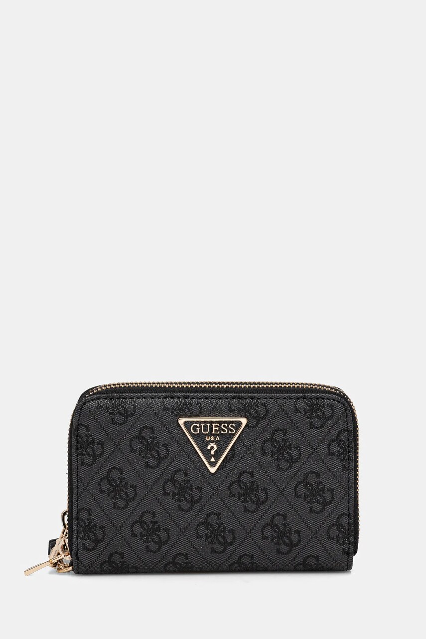 Levně Peněženka Guess LAUREL šedá barva, SWSG85 00164