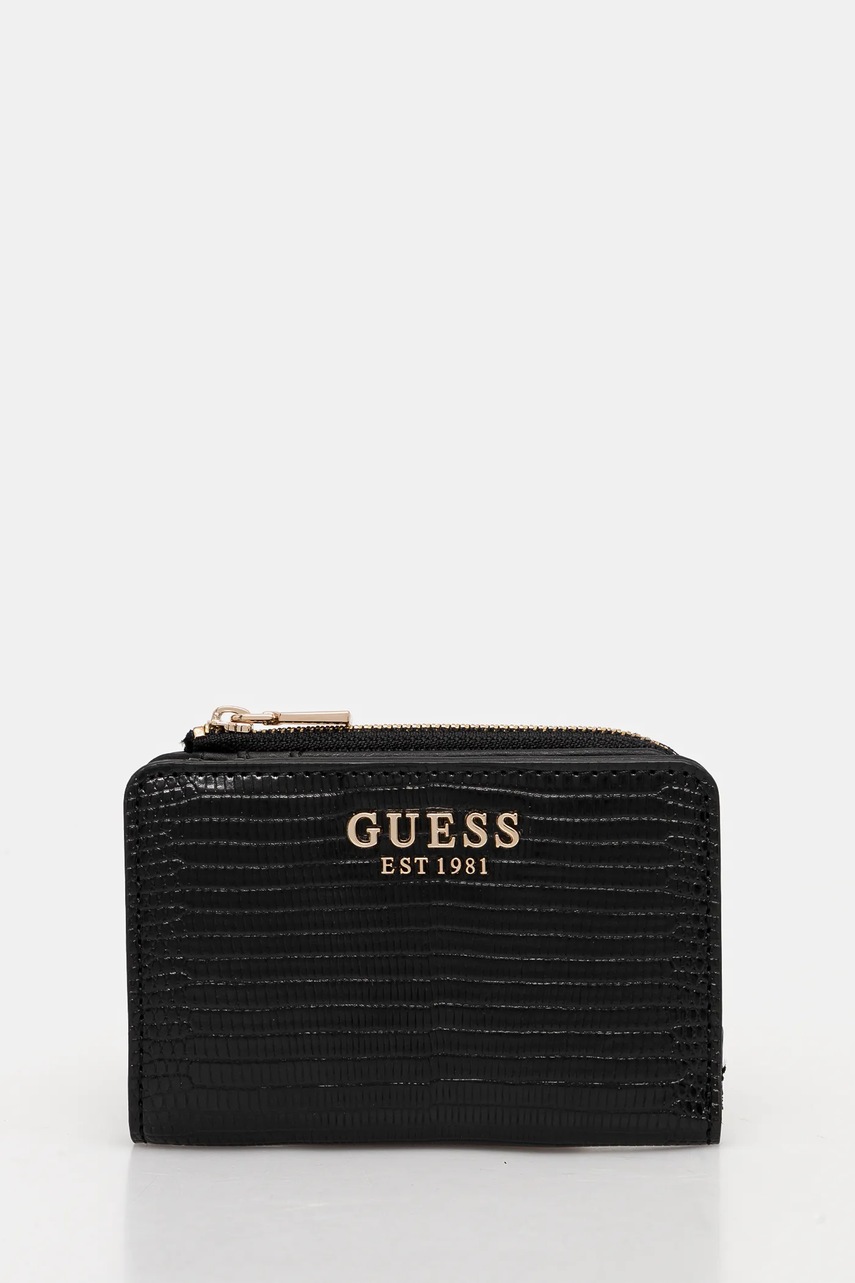 Levně Peněženka Guess ORLINA černá barva, SWKG95 31156