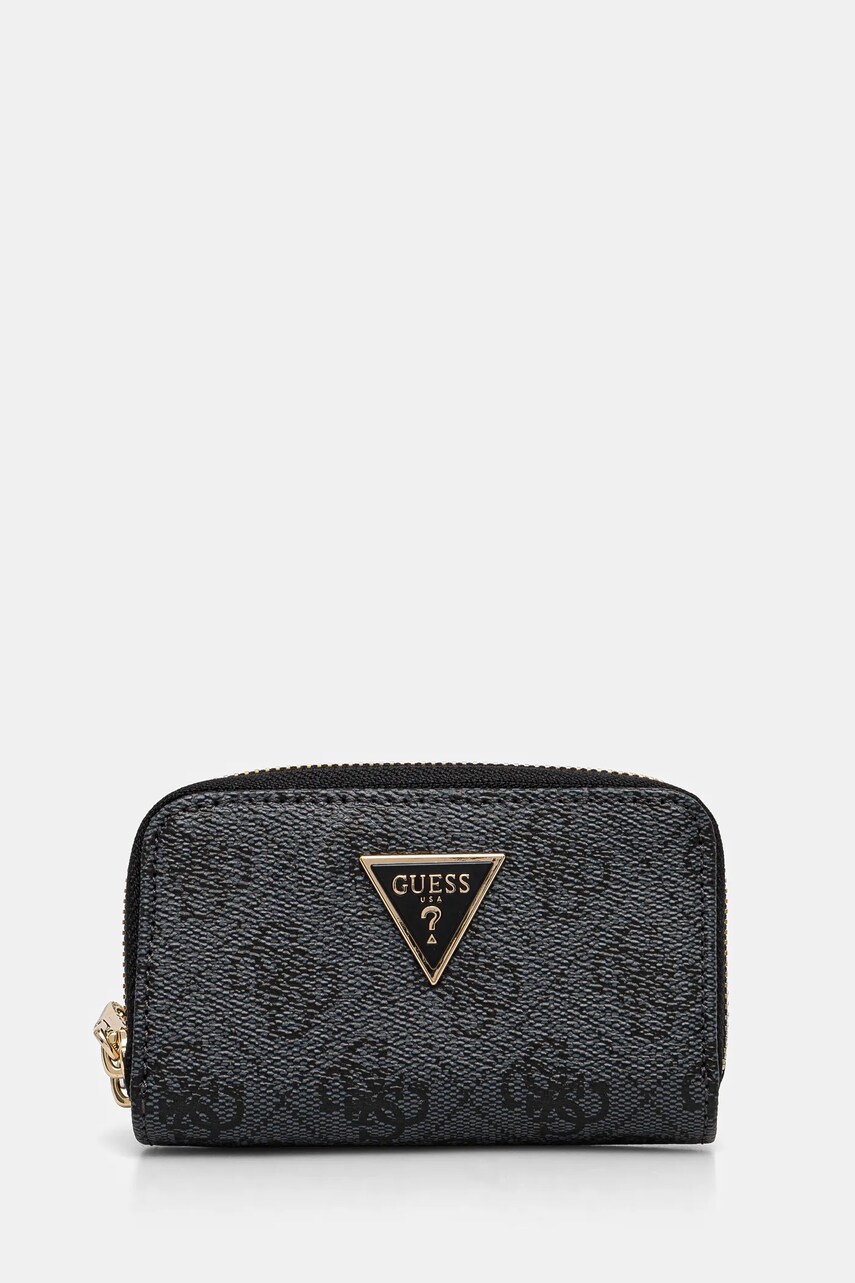Levně Peněženka Guess ZAMIRA šedá barva, PW7503 P5111