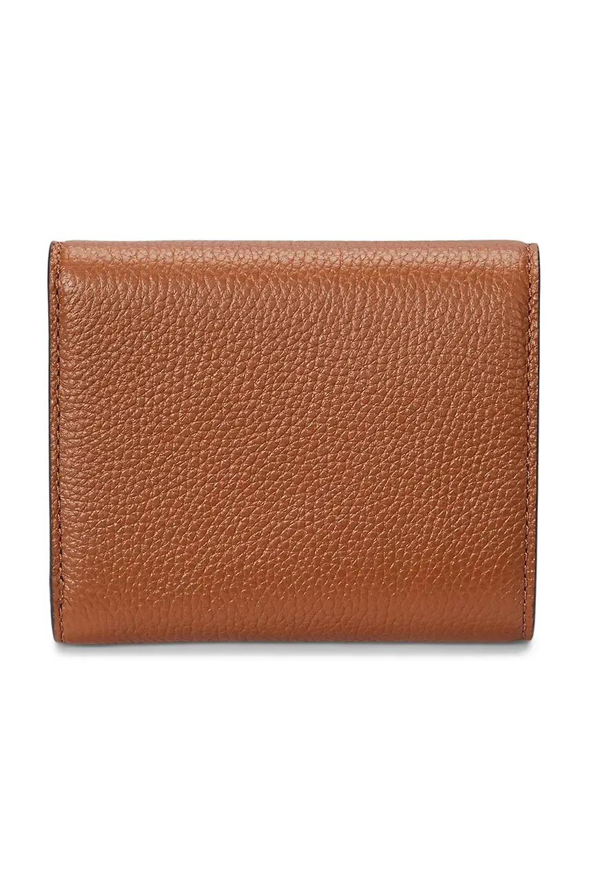 Кожаный кошелек Lauren Ralph Lauren женский цвет коричневый 432966782 Кожаный кошелек Lauren Ralph Lauren женский цвет коричневый 432966782