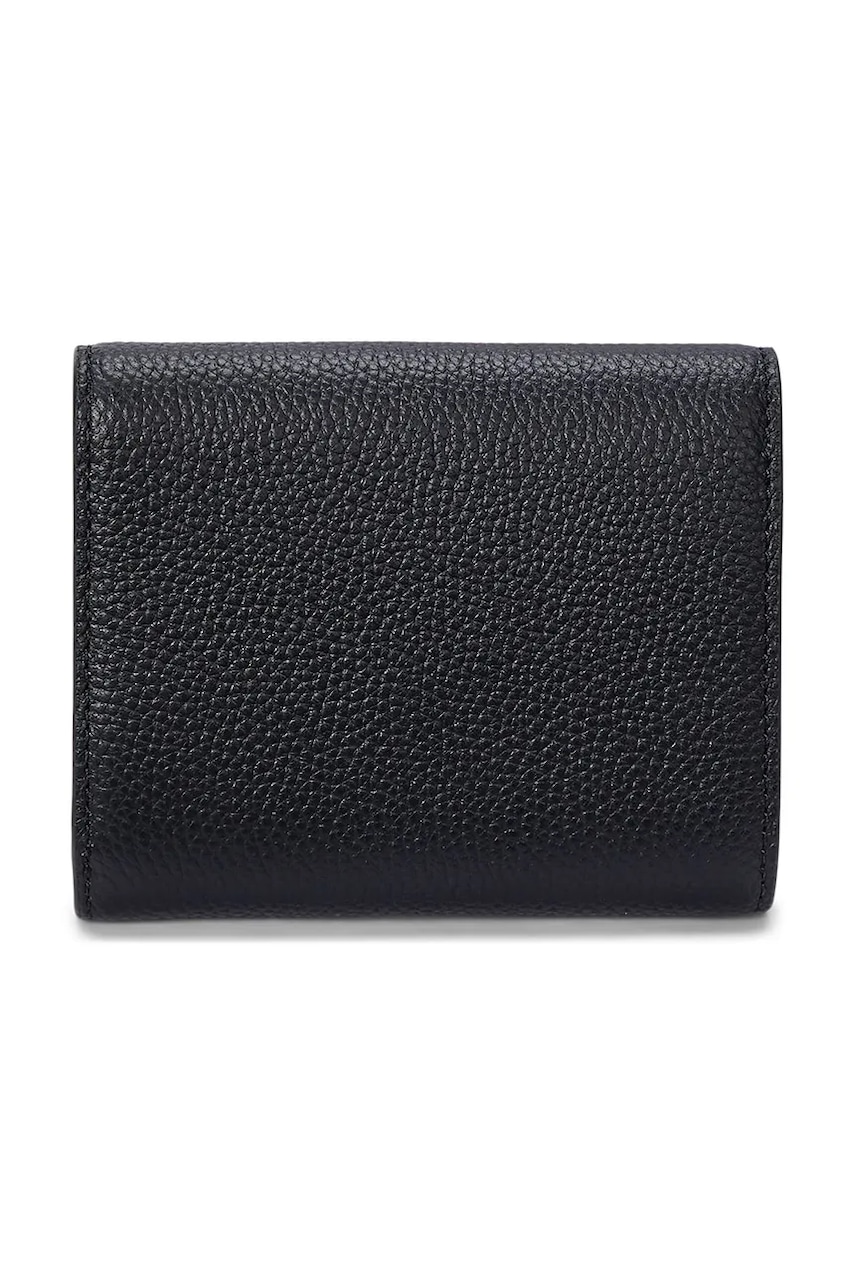 Кожаный кошелек Lauren Ralph Lauren женский цвет чёрный 432966782 Кожаный кошелек Lauren Ralph Lauren женский цвет чёрный 432966782