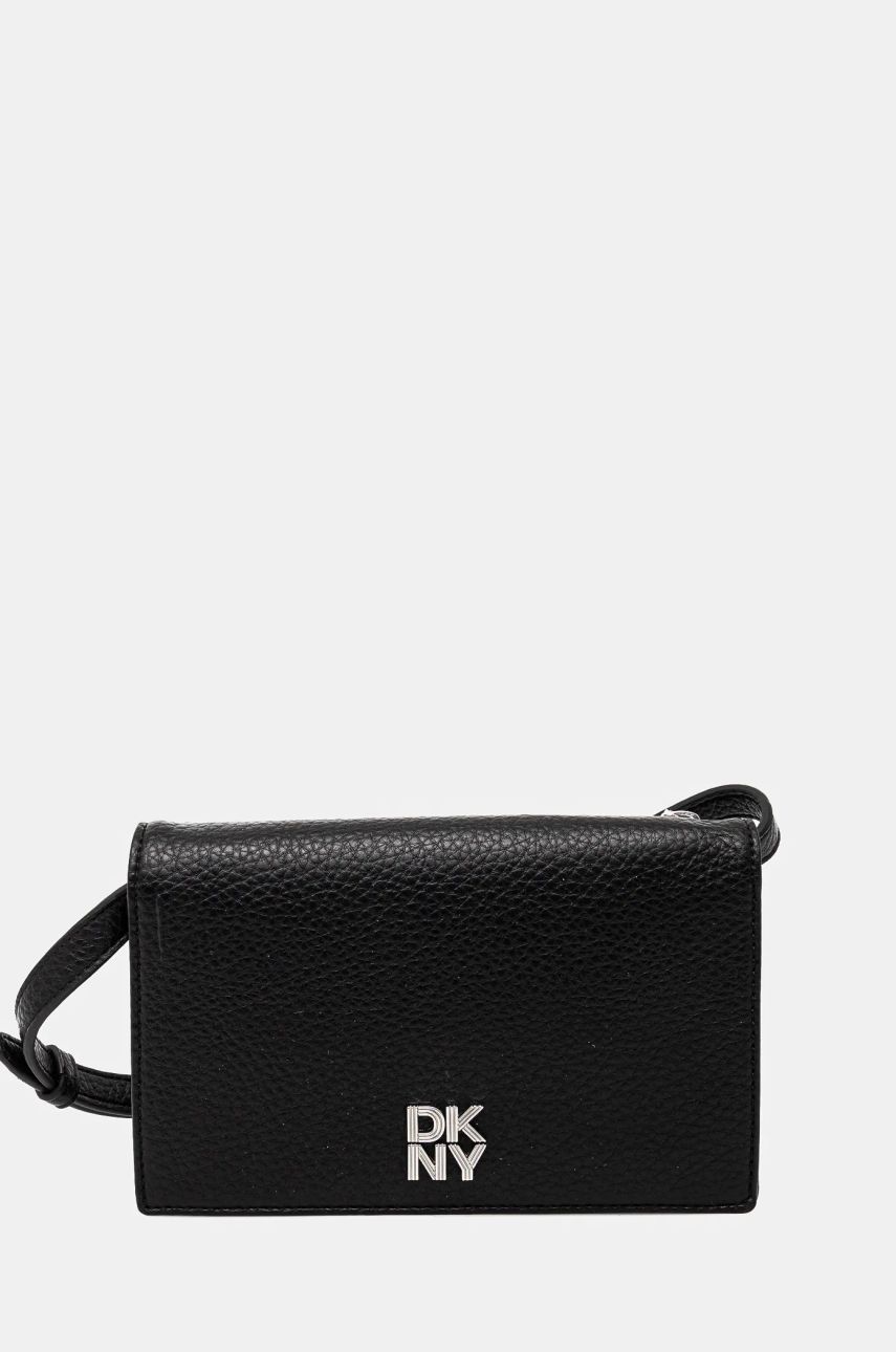 Dkny portofel femei, culoarea negru, R445AH95