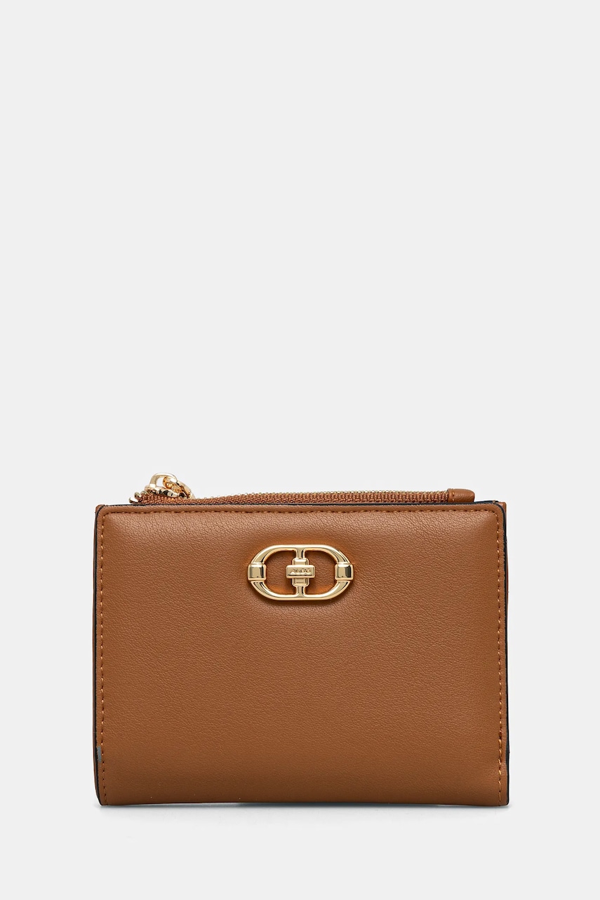 Aldo portofel ELOBRENDRA femei, culoarea maro, 13933998