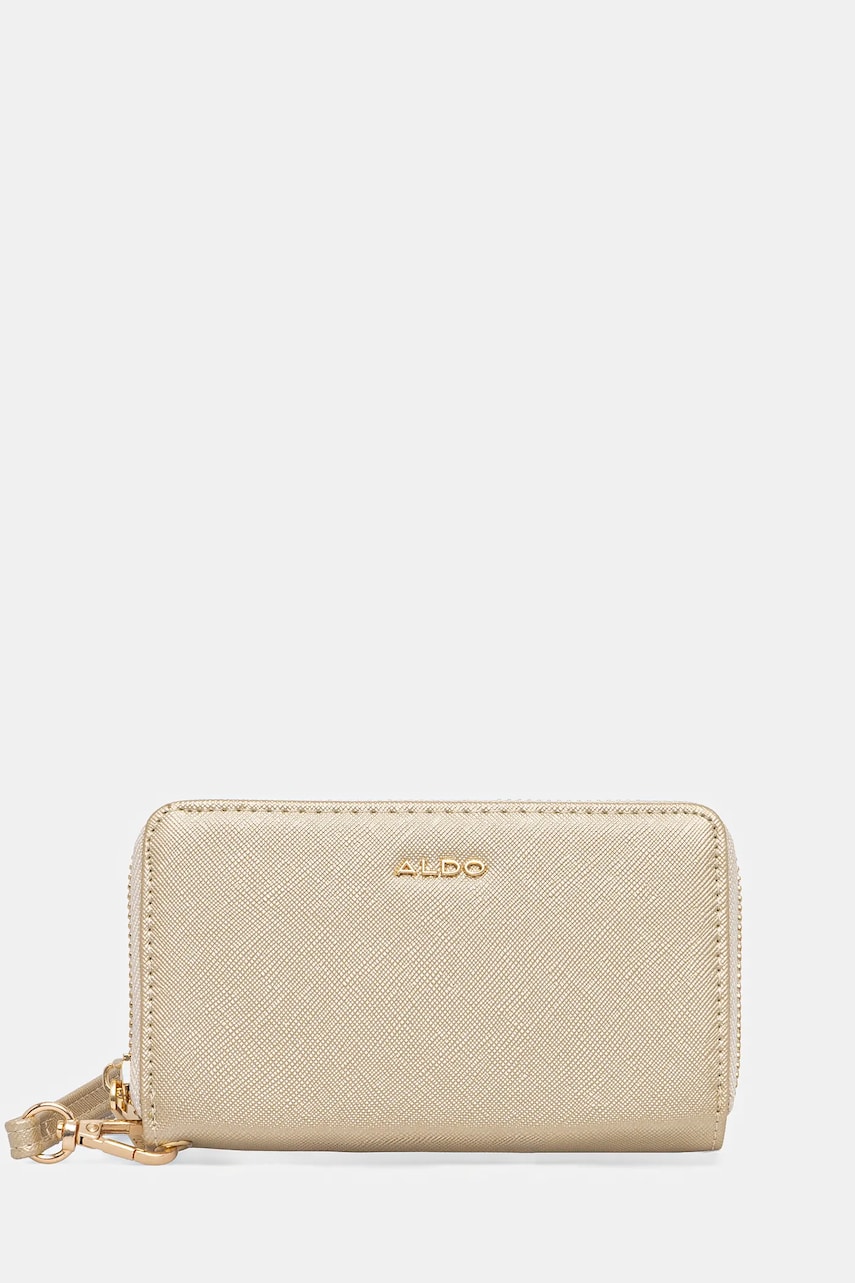 Aldo portofel VOROTAN femei, culoarea auriu, 13933976