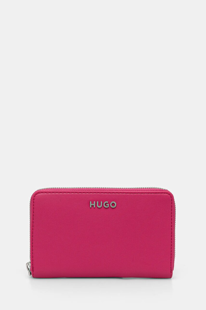 HUGO portofel femei, culoarea roz, 50541708