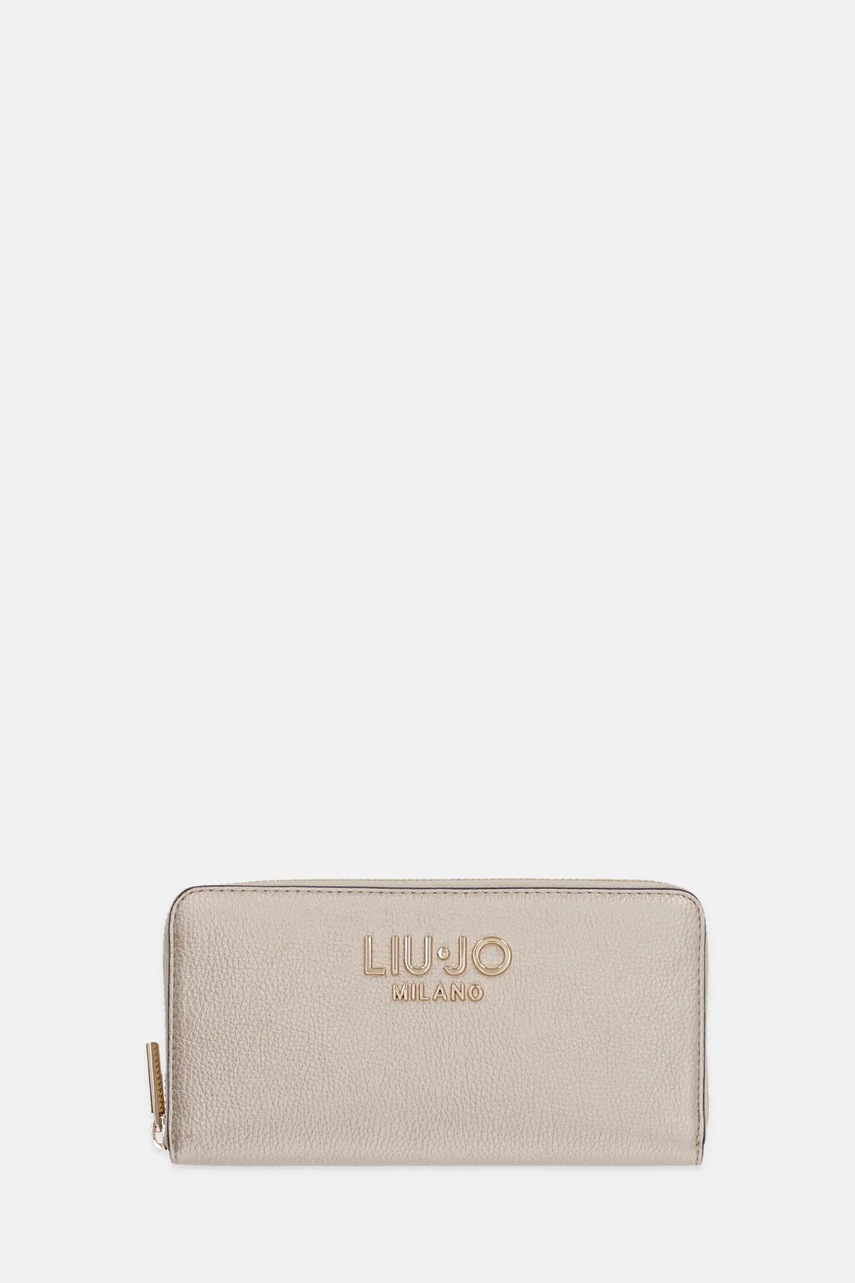 Peněženka Liu Jo zlatá barva, AA5155 E0033