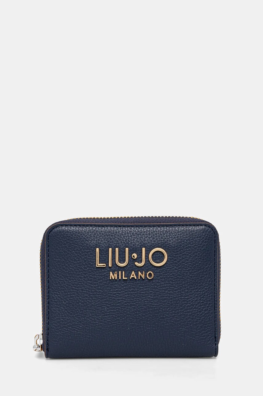 Levně Peněženka Liu Jo tmavomodrá barva, AA5156 E0033