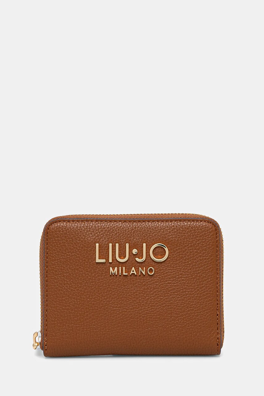 Levně Peněženka Liu Jo hnědá barva, AA5156 E0033