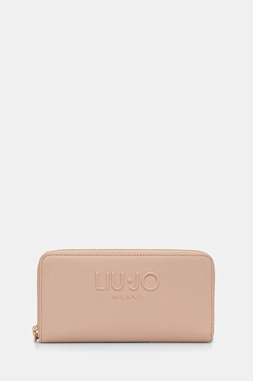 Levně Peněženka Liu Jo dámská, růžová barva, AA5155 E0087