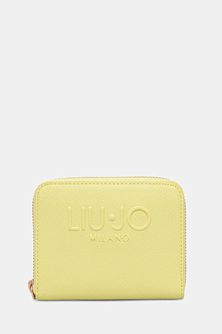 Levně Peněženka Liu Jo žlutá barva, AA5156 E0087