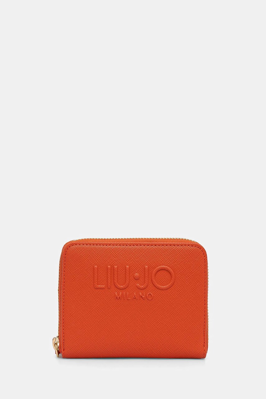 Levně Peněženka Liu Jo oranžová barva, AA5156 E0087