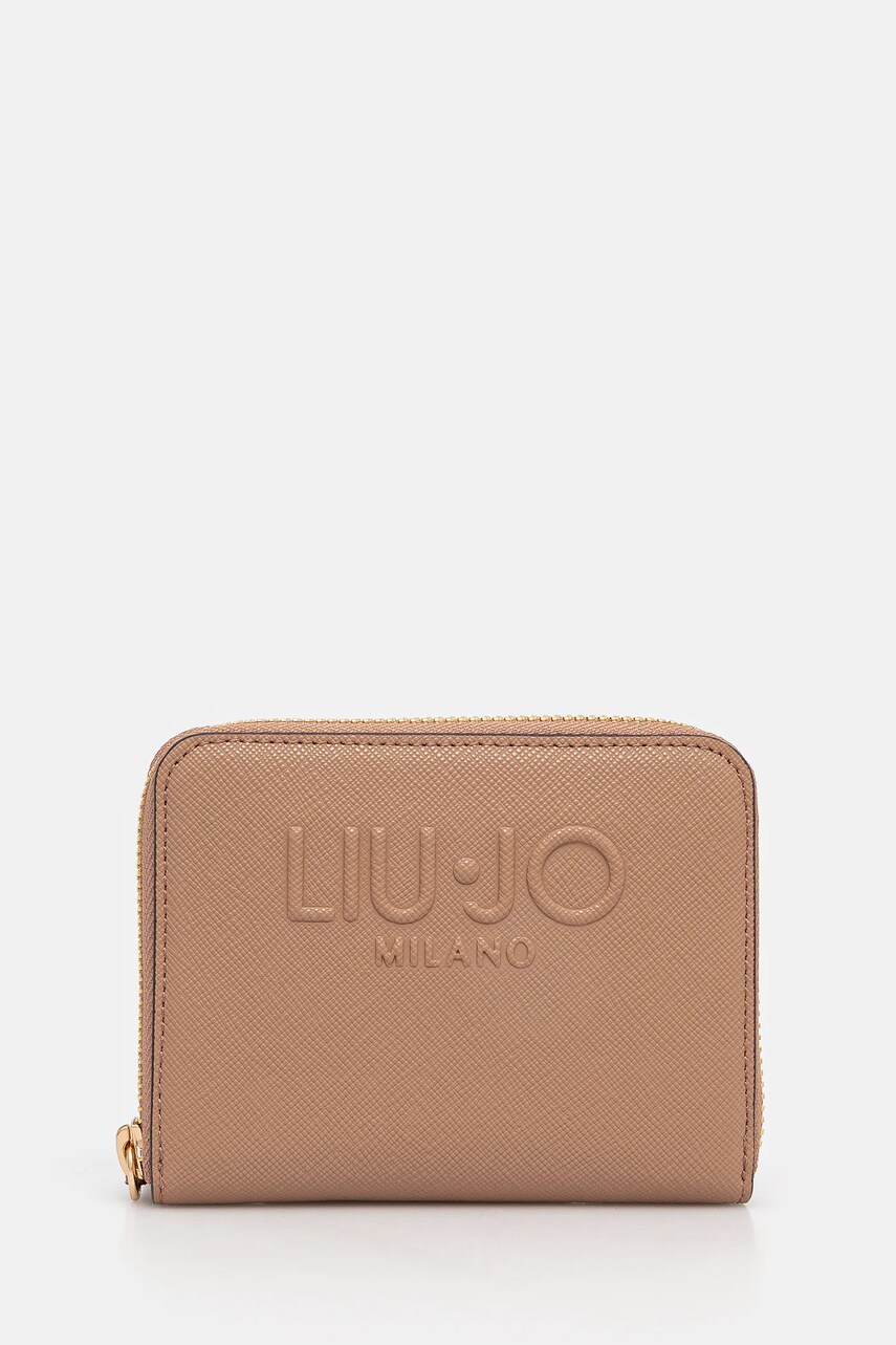 Levně Peněženka Liu Jo hnědá barva, AA5156 E0087