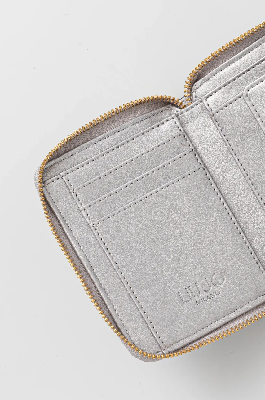 Кошелек Liu Jo женский цвет серебрянный AA5156 E0087 Кошелек Liu Jo женский цвет серебрянный AA5156 E0087