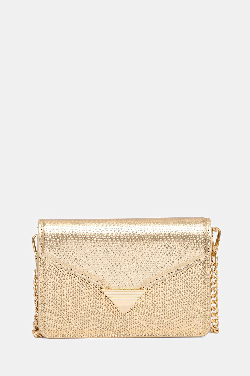 Aldo geantă WILLAM culoarea auriu, 13989561