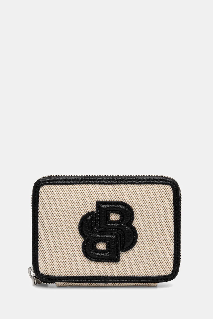 BOSS portofel culoarea bej, 50542069