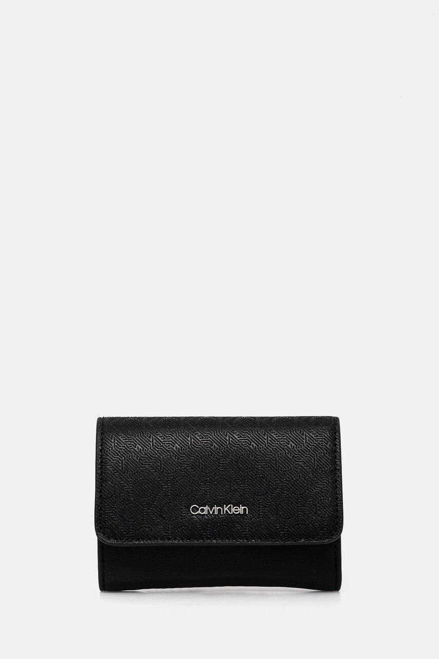 Levně Peněženka Calvin Klein černá barva, K60K612939