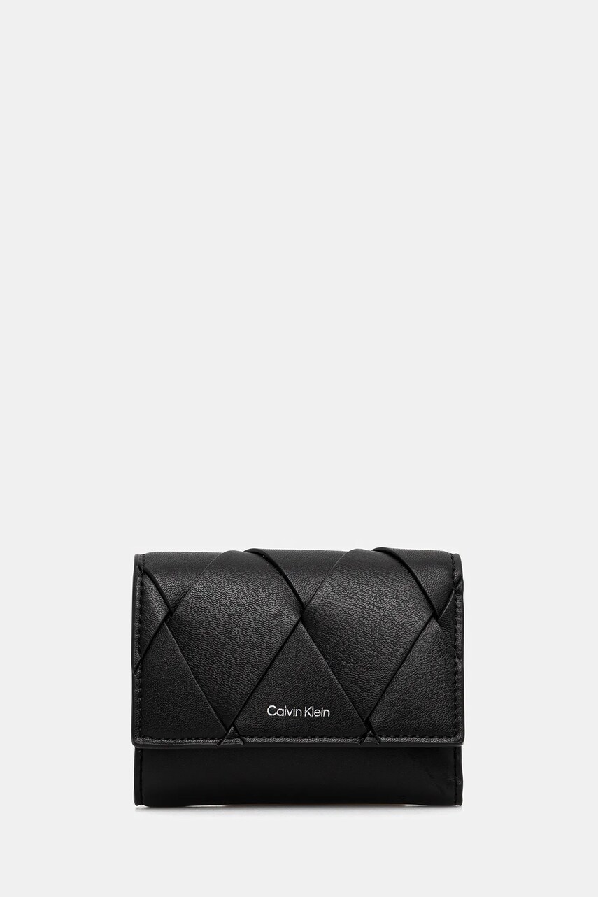 Levně Peněženka Calvin Klein černá barva, K60K612953