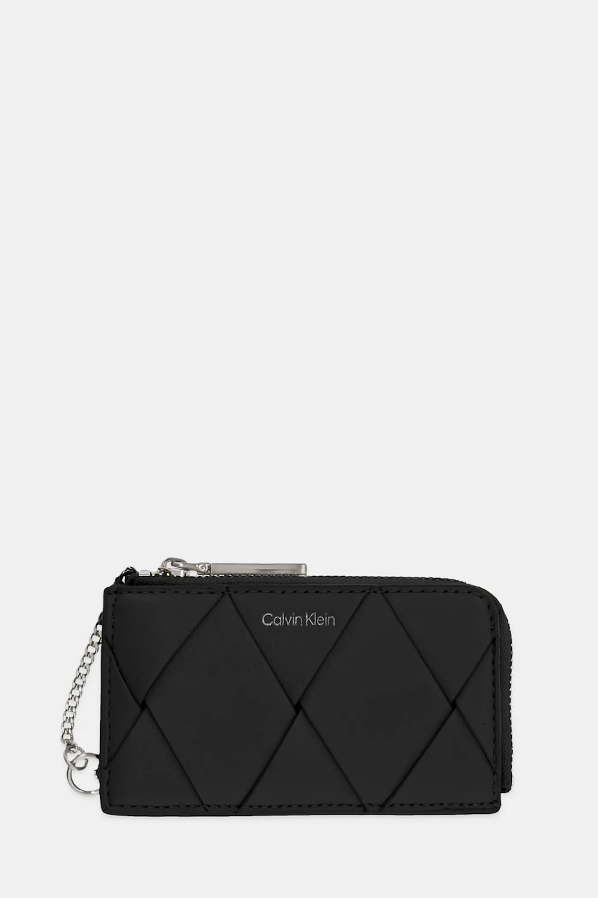Levně Peněženka Calvin Klein černá barva, K60K612954