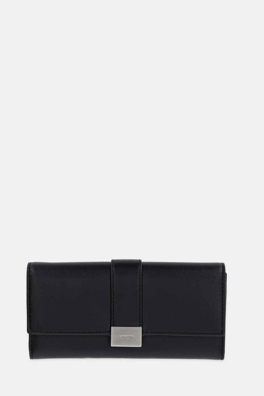 Levně Peněženka Calvin Klein černá barva, K60K612964