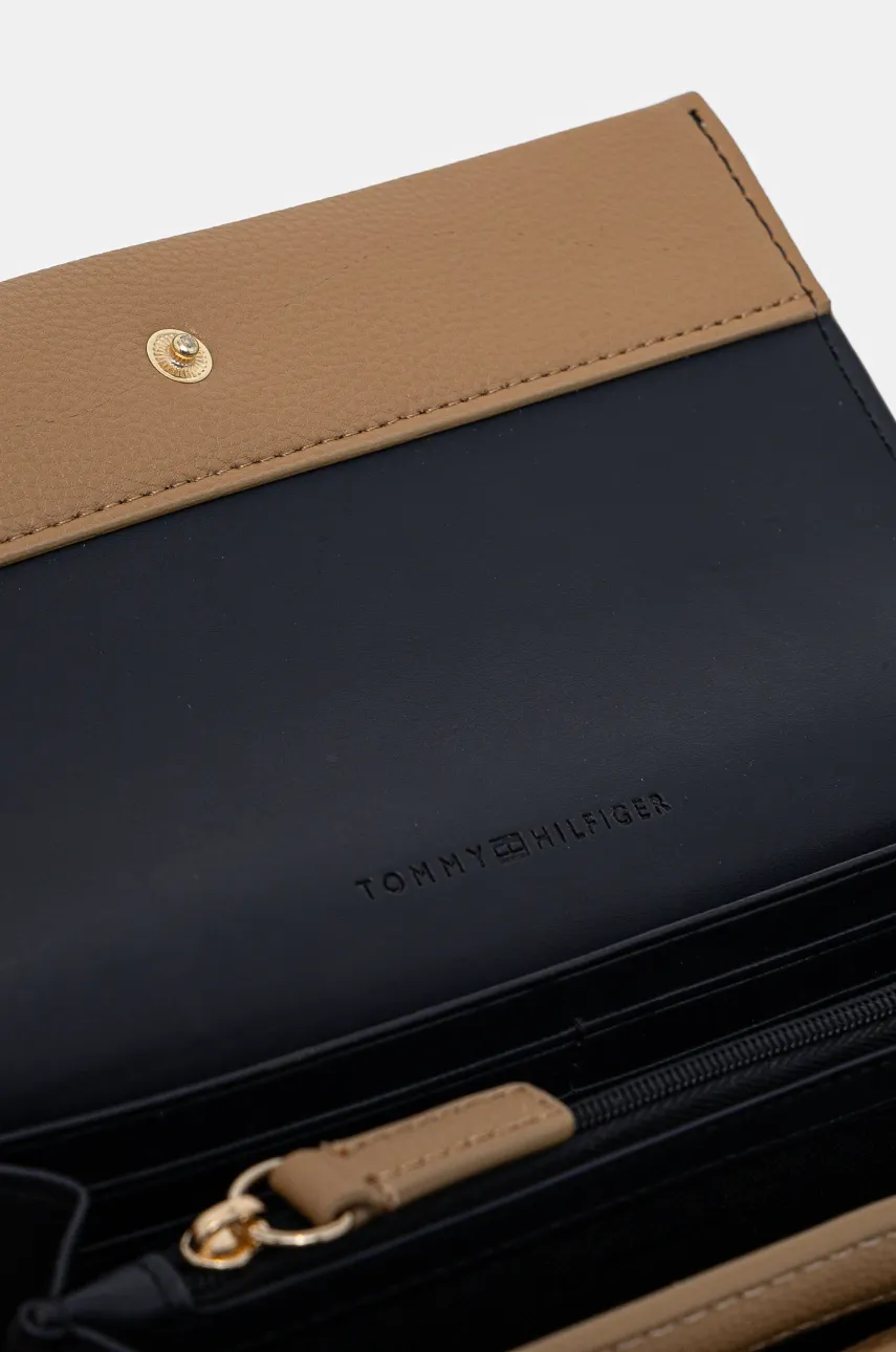 Кошелек Tommy Hilfiger женский цвет бежевый AW0AW17267 Кошелек Tommy Hilfiger женский цвет бежевый AW0AW17267