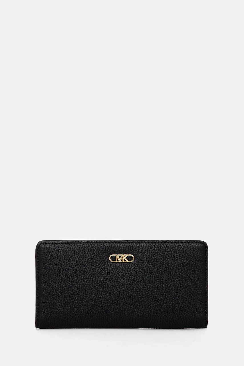 MICHAEL Michael Kors portofel de piele femei, culoarea negru, 32S5G8EF3L MICHAEL Michael Kors portofel de piele femei, culoarea negru, 32S5G8EF3L