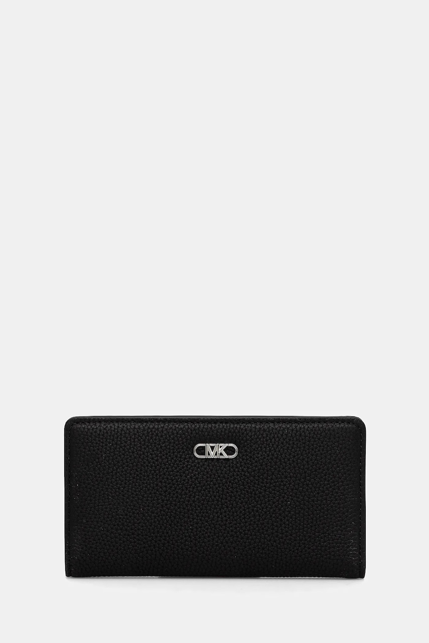 MICHAEL Michael Kors portofel de piele femei, culoarea negru, 32S5S8EF3L MICHAEL Michael Kors portofel de piele femei, culoarea negru, 32S5S8EF3L
