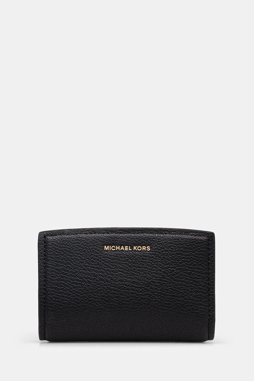 MICHAEL Michael Kors portofel de piele femei, culoarea negru, 32S5GYTZ2L