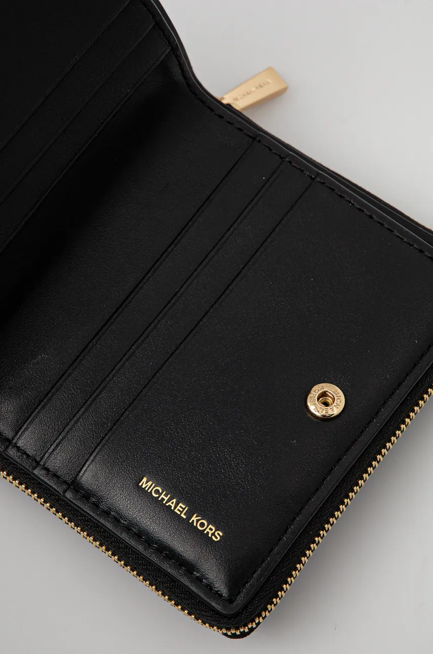 Кожаный кошелек MICHAEL Michael Kors женский цвет чёрный 32S5G8ED1L Кожаный кошелек MICHAEL Michael Kors женский цвет чёрный 32S5G8ED1L