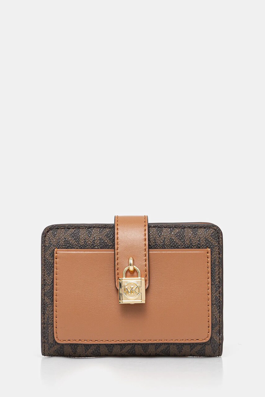 MICHAEL Michael Kors portofel culoarea maro, 32S5GETD1B