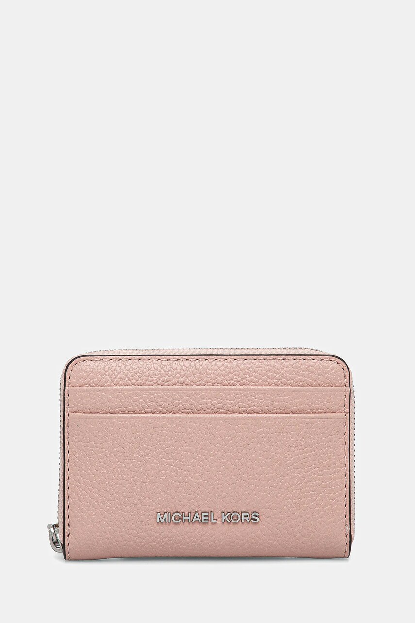 MICHAEL Michael Kors portofel de piele femei, culoarea portocaliu, 32T4SJ6Z5L
