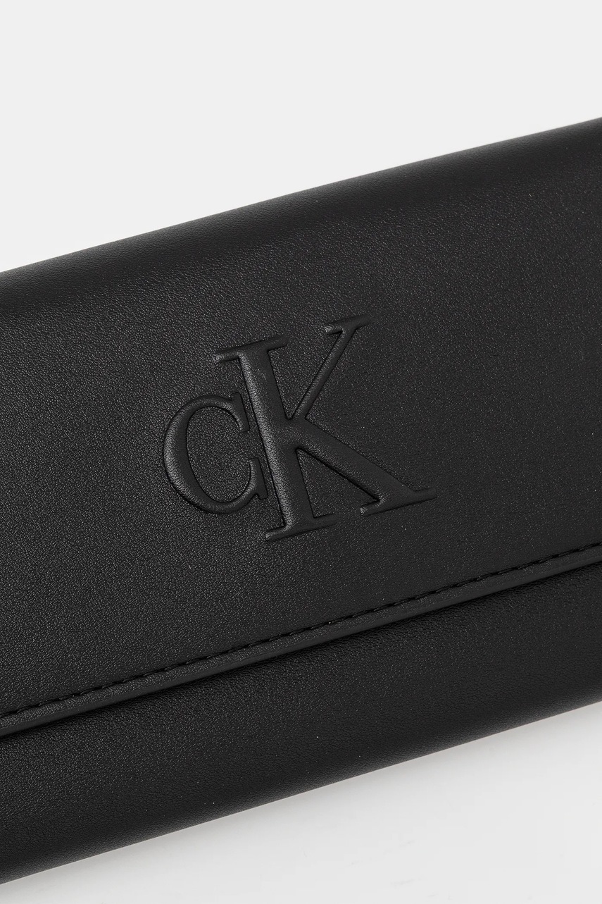 Τσάντα Calvin Klein Jeans χρώμα: μαύρο, LV04K1006G φωτογραφία