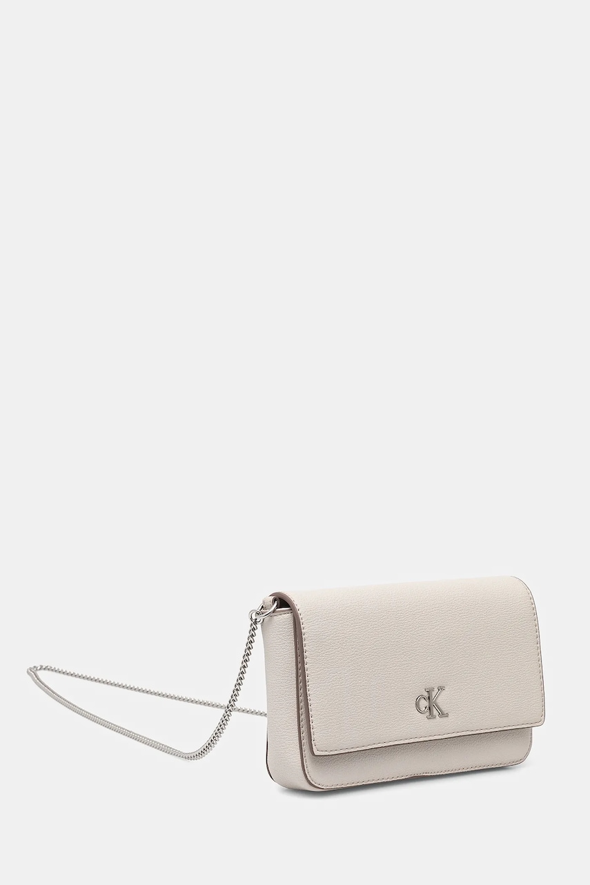 Сумочка Calvin Klein Jeans цвет бежевый LV04K1027G Сумочка Calvin Klein Jeans цвет бежевый LV04K1027G