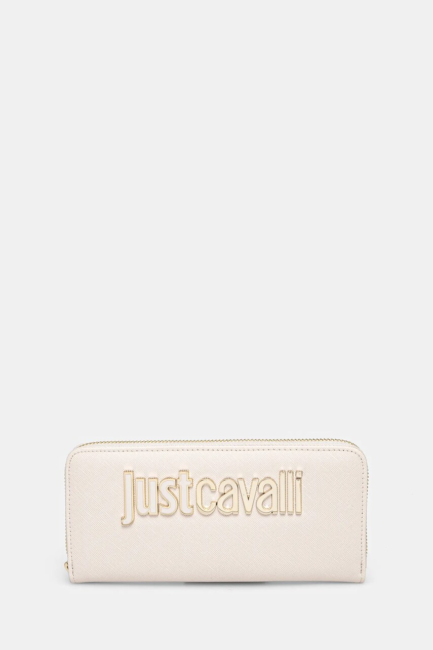 Just Cavalli portofel femei, culoarea bej, 78RA5PB1 ZS766