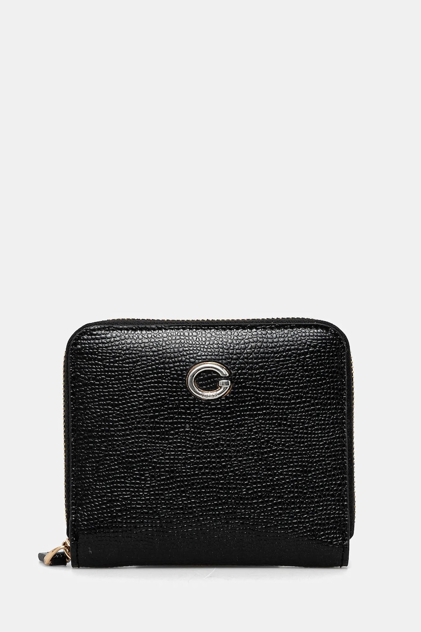 Levně Kožená peněženka Guess černá barva, RW1761 P5201