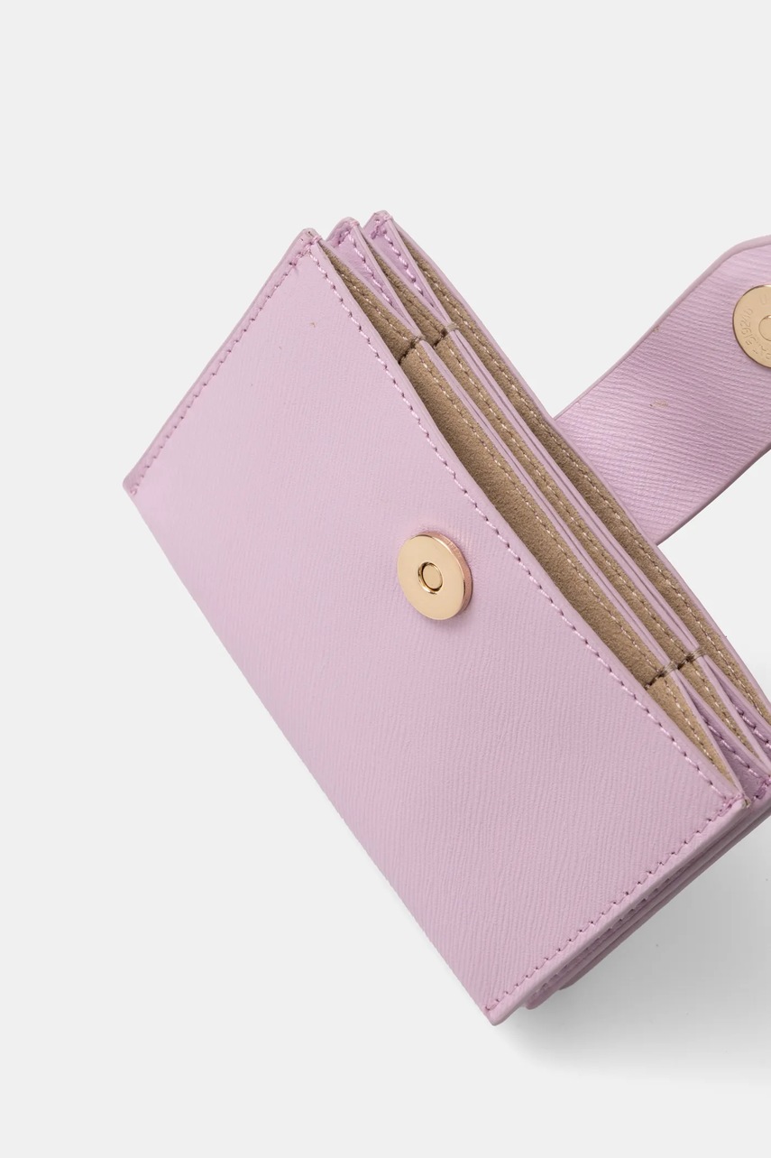 Δερμάτινο πορτοφόλι Guess MIRIAM γυναικείο, χρώμα: μοβ, RW1773 P5201 φωτογραφία