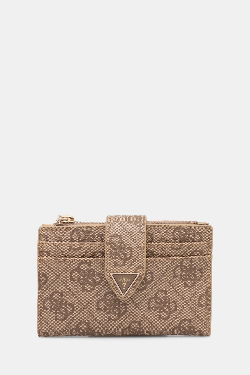 Levně Peněženka Guess ZAMIRA béžová barva, RW1782 P5201