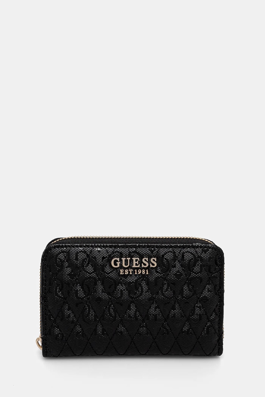 Levně Peněženka Guess BETULA černá barva, SWGG96 26140