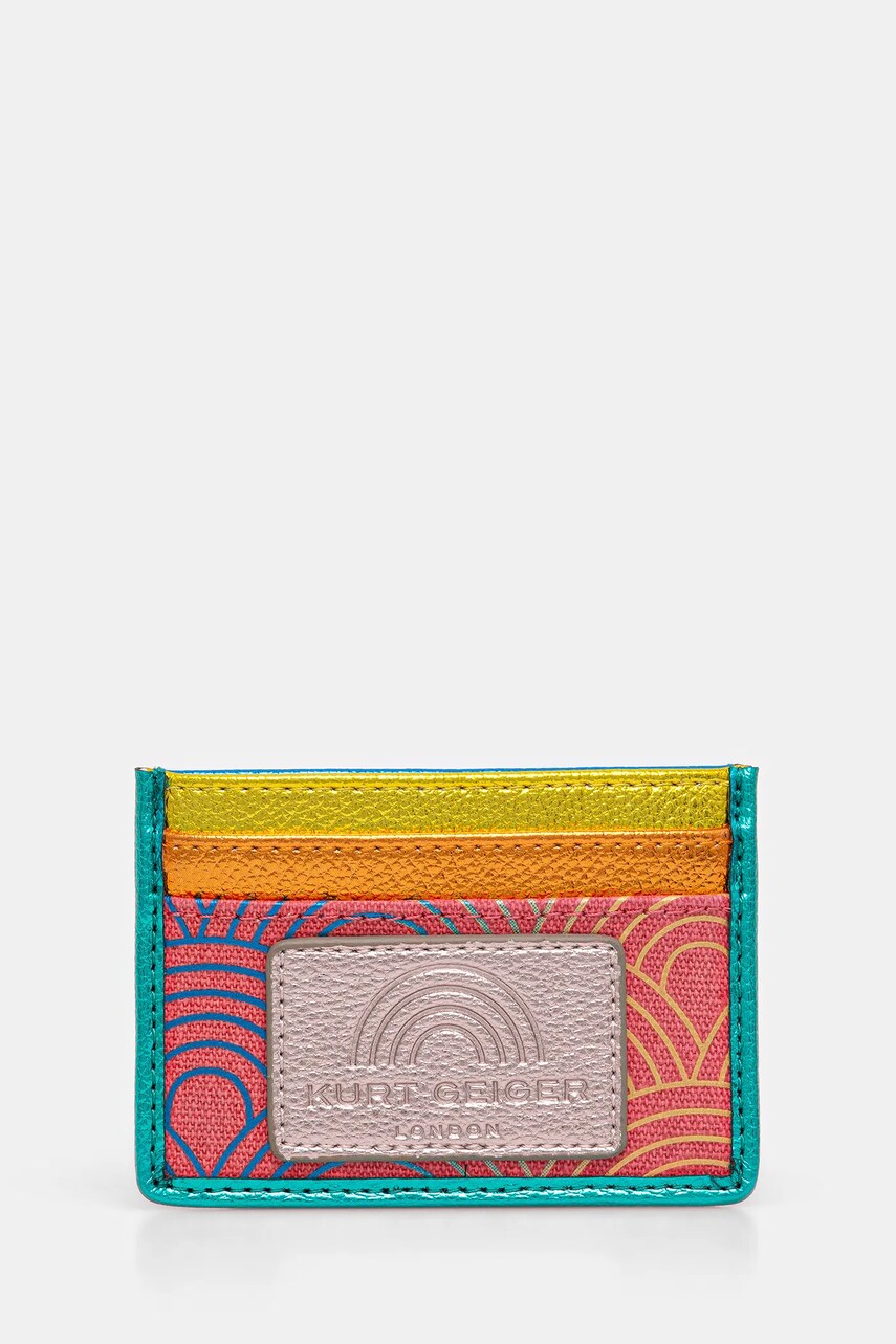 Kurt Geiger London card-holder SOUTHBANK culoarea roz, 2754598609