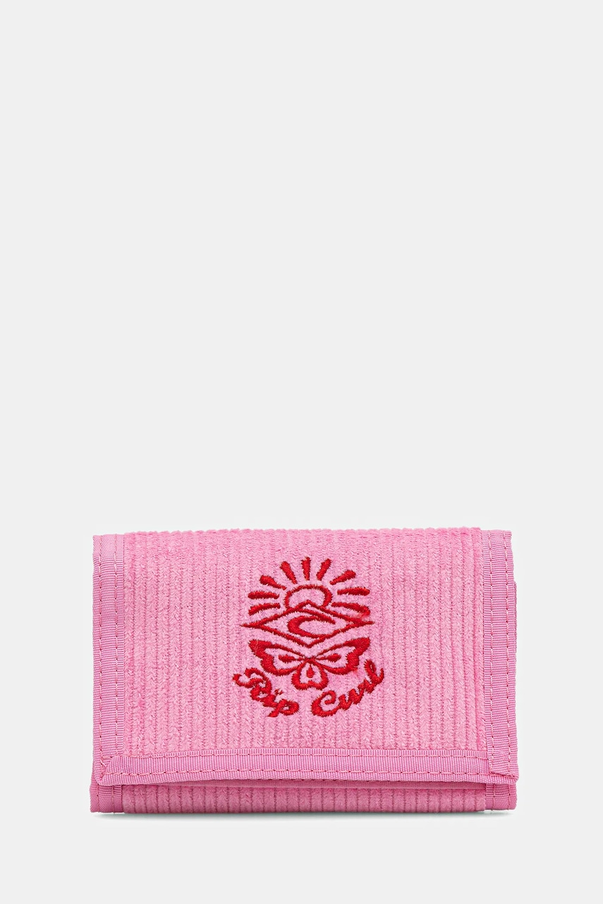 Rip Curl portofel din bumbac culoarea roz, 010WWA