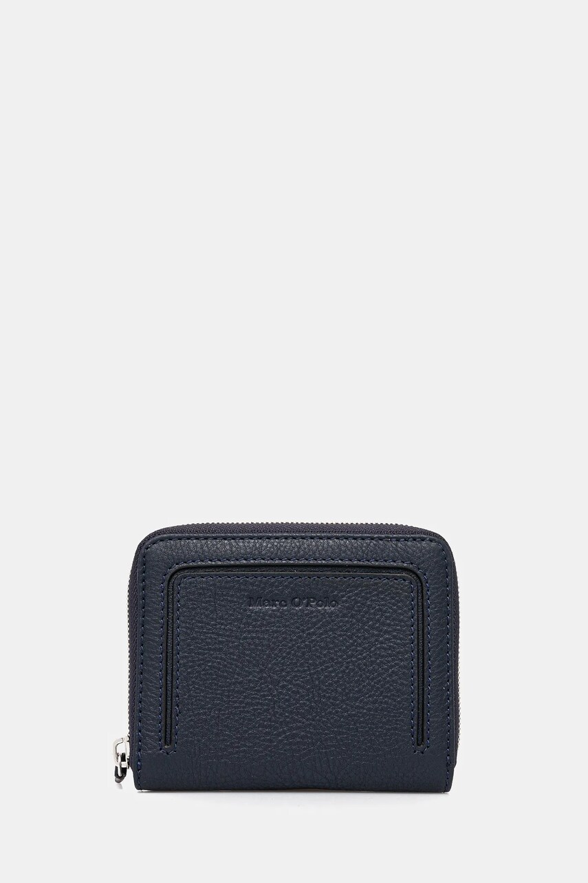 

Кожен портфейл Marc O'Polo дамски в тъмносиньо 50219905201110, Тъмносин