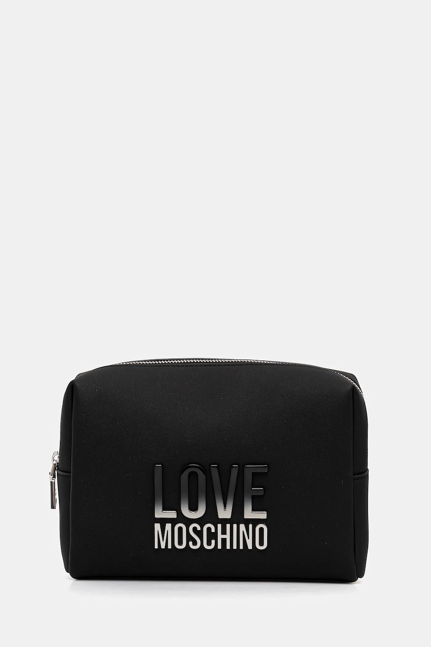 Love Moschino portfard culoarea negru, JC5314PP0MKD000B
