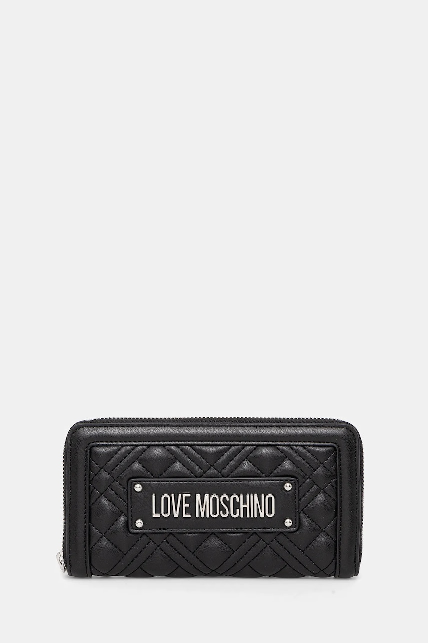 Love Moschino portofel culoarea negru, JC5600PP0MLA000B