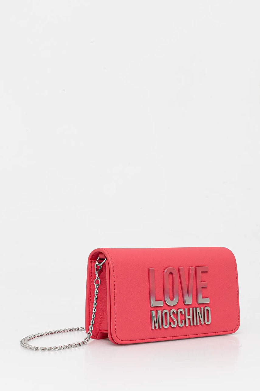 Сумочка Love Moschino цвет розовый JC5728PP0MKD0615