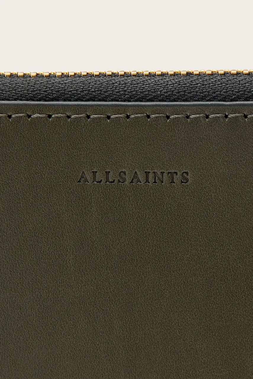Kožená peňaženka AllSaints LENA HEX
