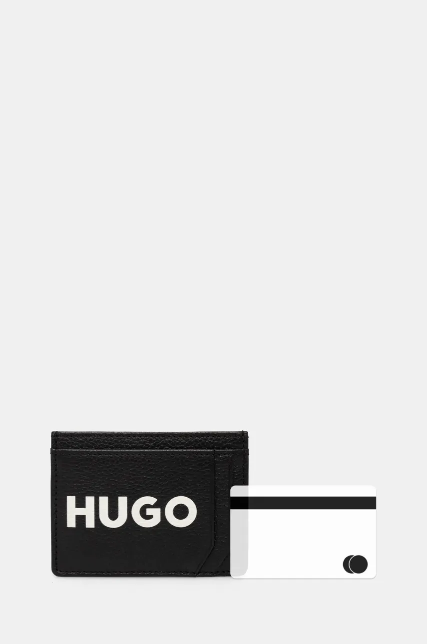Kožené puzdro na karty HUGO