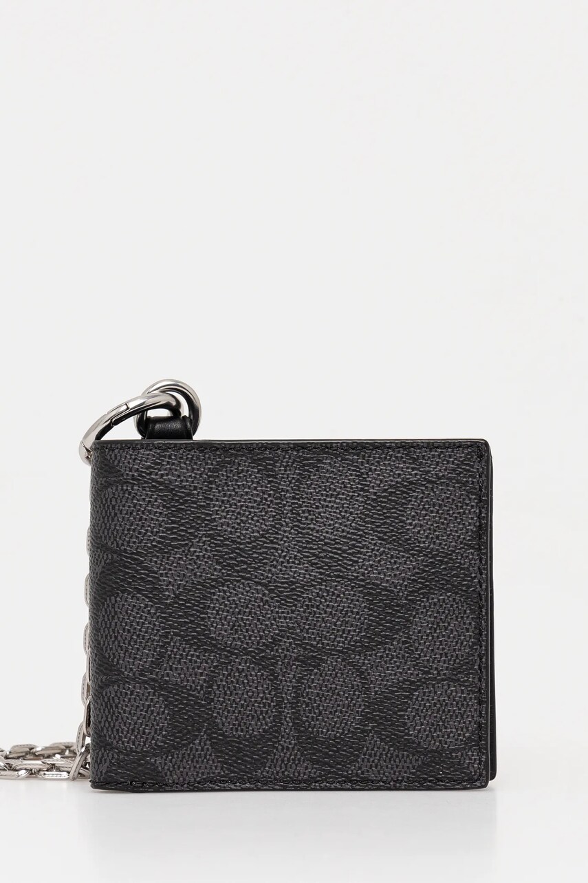 Coach portofel barbati, culoarea gri, CZ056