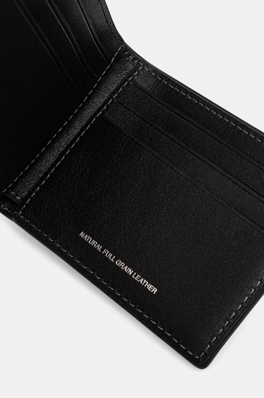 Кожаный кошелек Coach мужской цвет чёрный CZ261 Кожаный кошелек Coach мужской цвет чёрный CZ261