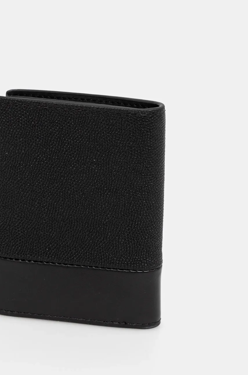 Кожаный кошелек Calvin Klein мужской цвет чёрный K50K512679 Кожаный кошелек Calvin Klein мужской цвет чёрный K50K512679