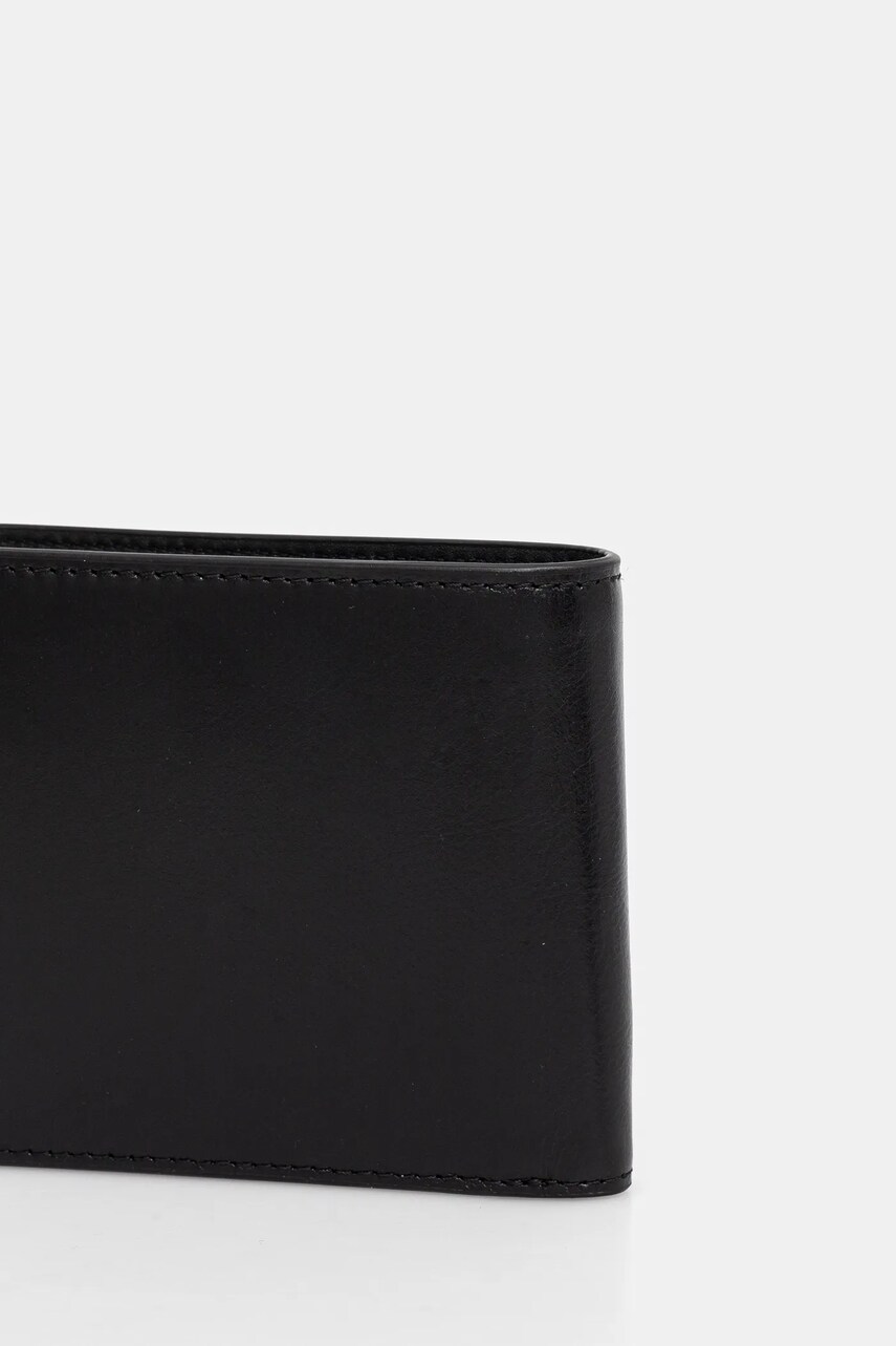 Кожаный кошелек Calvin Klein мужской цвет чёрный K50K512700 Кожаный кошелек Calvin Klein мужской цвет чёрный K50K512700